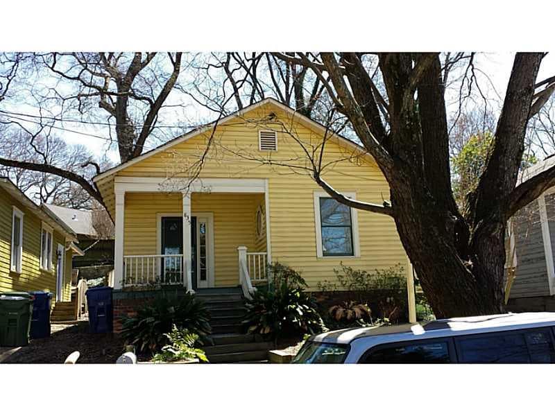2 bedroom, 812 sq ft single family residence sold at 835 Virgil Street, Atlanta, GA 30307
