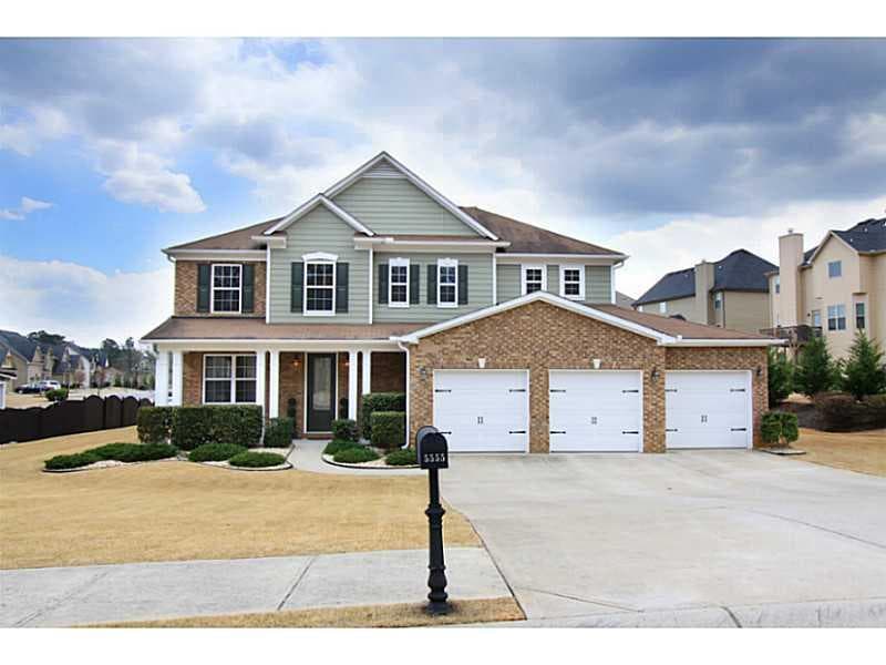 4 bedroom, 3,383 sq ft single family residence sold at 5555 Vickery Circle, Cumming, GA 30040