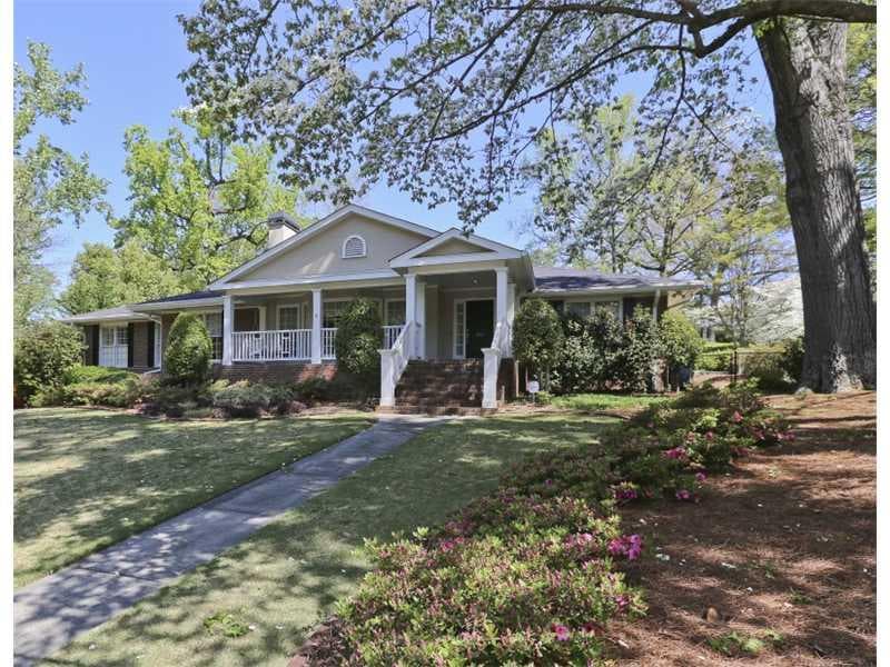 4 bedroom, 3,985 sq ft single family residence sold at 1761 Friar Tuck Road, Atlanta, GA 30309