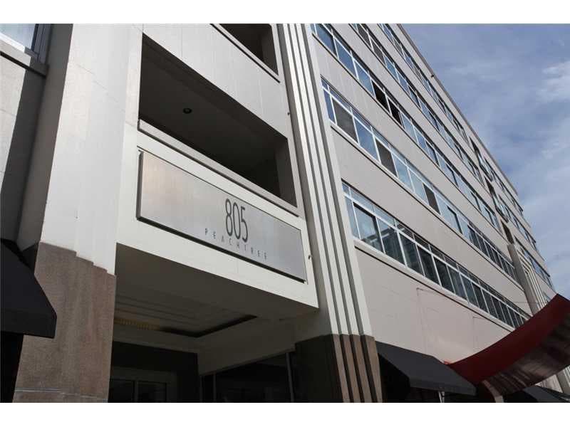 2 bedroom, 1,445 sq ft condominium sold at 805 Peachtree Street 216, Atlanta, GA 30308