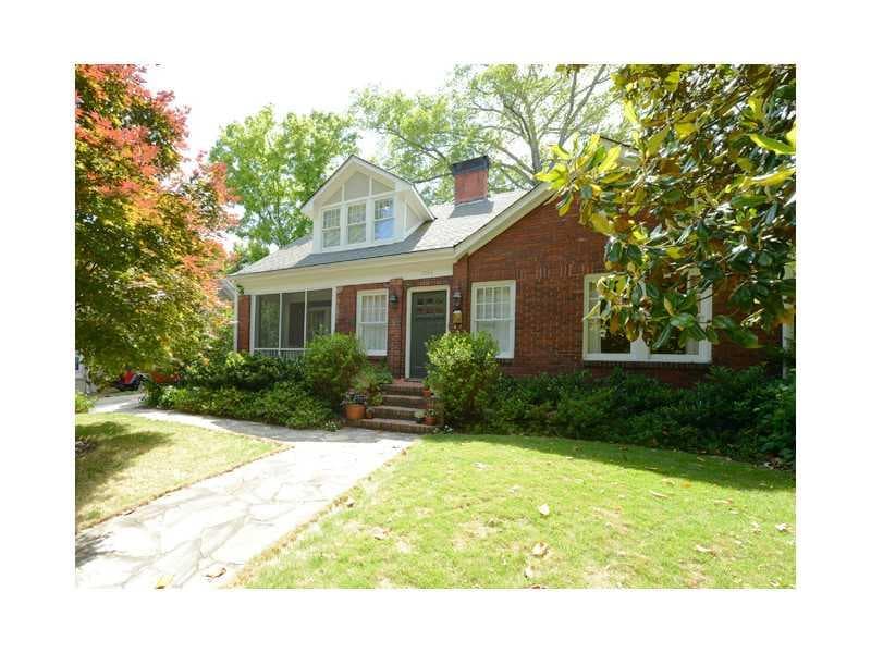 4 bedroom, 2,400 sq ft single family residence sold at 1284 Lanier Boulevard, Atlanta, GA 30306