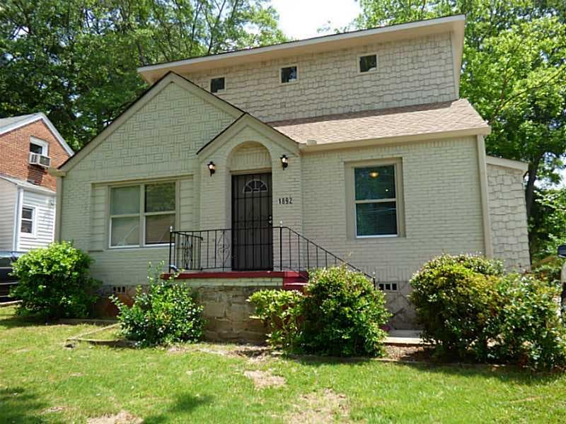 3 bedroom single family residence sold at 1892 Hooper Street, Decatur, GA 30032