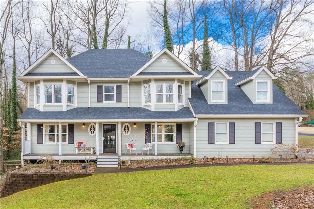 4 bedroom, 4 bathroom, 3,274 sq ft single family residence sold at 202 Oakfield Lane, Cumming, GA 30040