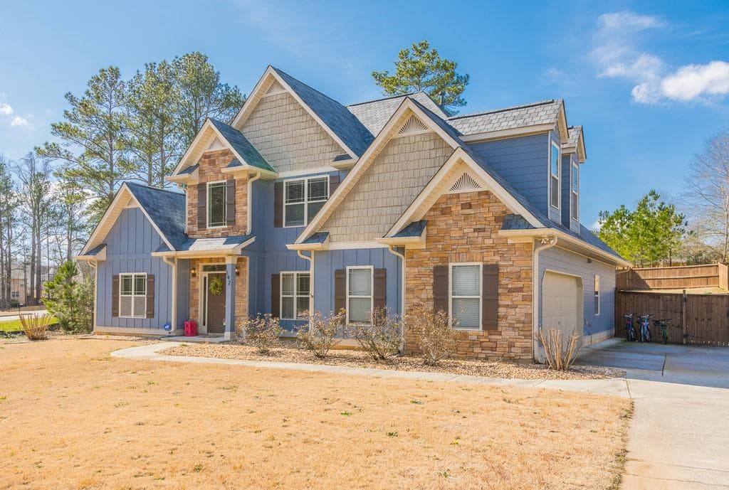 3 bedroom, 3 bathroom, 2,295 sq ft single family residence sold at 142 Bridgemill Drive, Douglasville, GA 30134