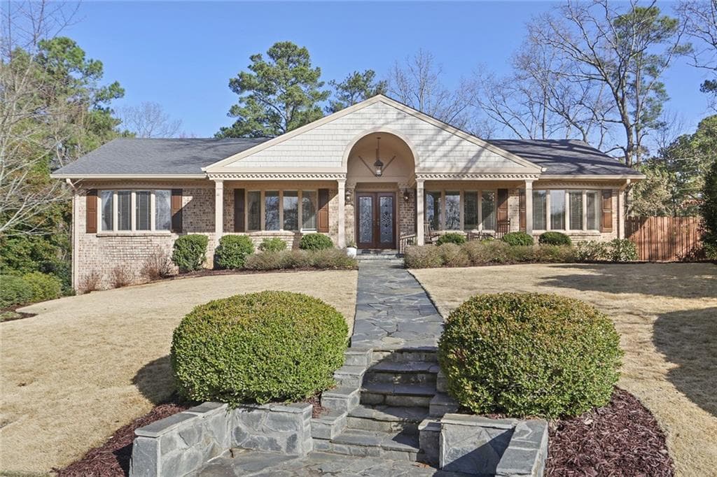 4 bedroom, 3 bathroom, 3,100 sq ft single family residence sold at 1734 Ball Mill Court, Dunwoody, GA 30338