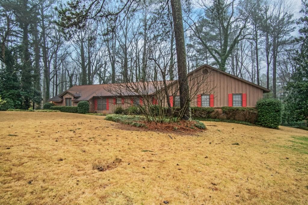 4 bedroom, 3 bathroom, 2,547 sq ft single family residence sold at 4176 Triple Creek Court, Brookhaven, GA 30319