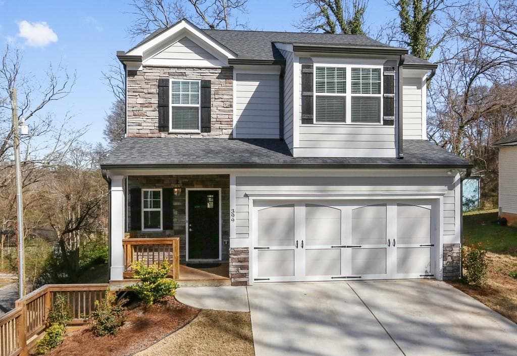 4 bedroom, 3 bathroom single family residence sold at 399 Fort Street, Marietta, GA 30060