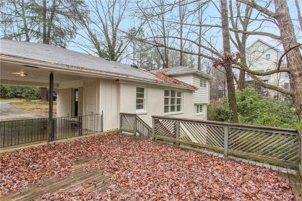 4 bedroom, 2 bathroom, 1,314 sq ft single family residence sold at 5500 Sherrell Drive, Atlanta, GA 30342