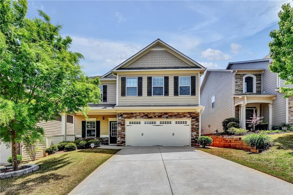 4 bedroom, 3 bathroom, 2,579 sq ft single family residence sold at 324 Reynoldston Way, Suwanee, GA 30024