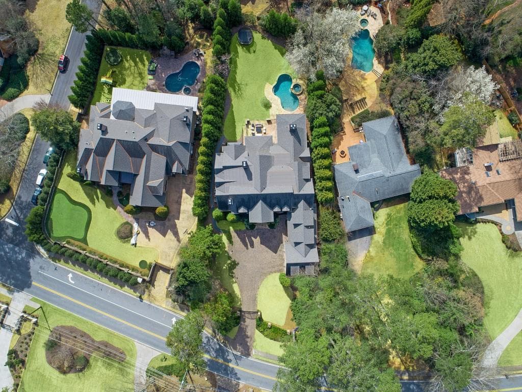 6 bedroom, 10 bathroom, 12,869 sq ft single family residence sold at 66 Mount Paran Road, Atlanta, GA 30327