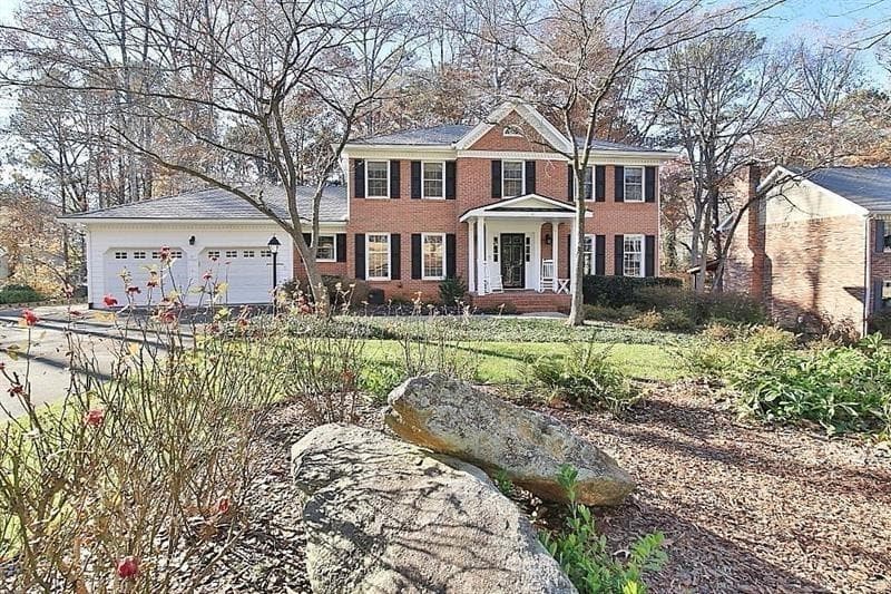 5 bedroom, 4 bathroom, 3,700 sq ft single family residence sold at 1535 Heath Lane, Marietta, GA 30062