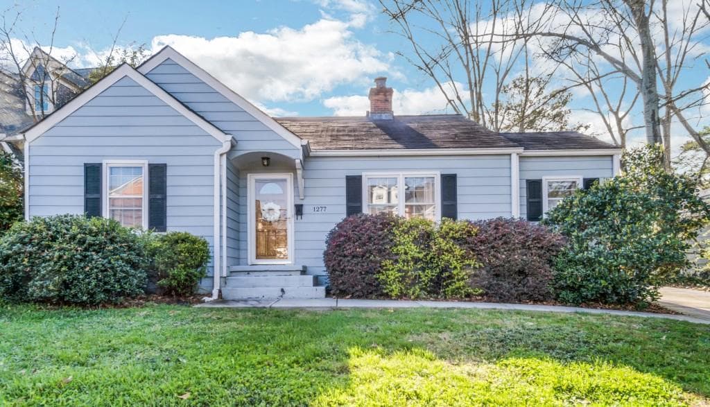 3 bedroom, 2 bathroom, 1,312 sq ft single family residence sold at 1277 N Druid Hills Road, Atlanta, GA 30319