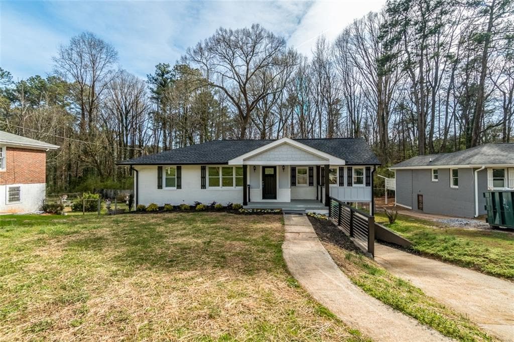 5 bedroom, 3 bathroom, 2,400 sq ft single family residence sold at 2091 Cherry Lane, Decatur, GA 30032