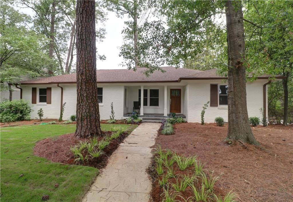 4 bedroom, 2 bathroom single family residence sold at 3606 Habersham Road, Atlanta, GA 30305
