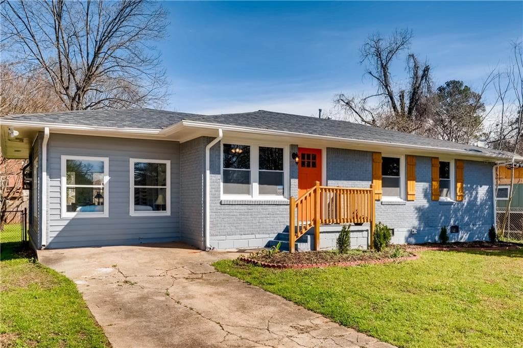 3 bedroom, 2 bathroom, 1,575 sq ft single family residence sold at 1254 Lynwyn Lane, Atlanta, GA 30316