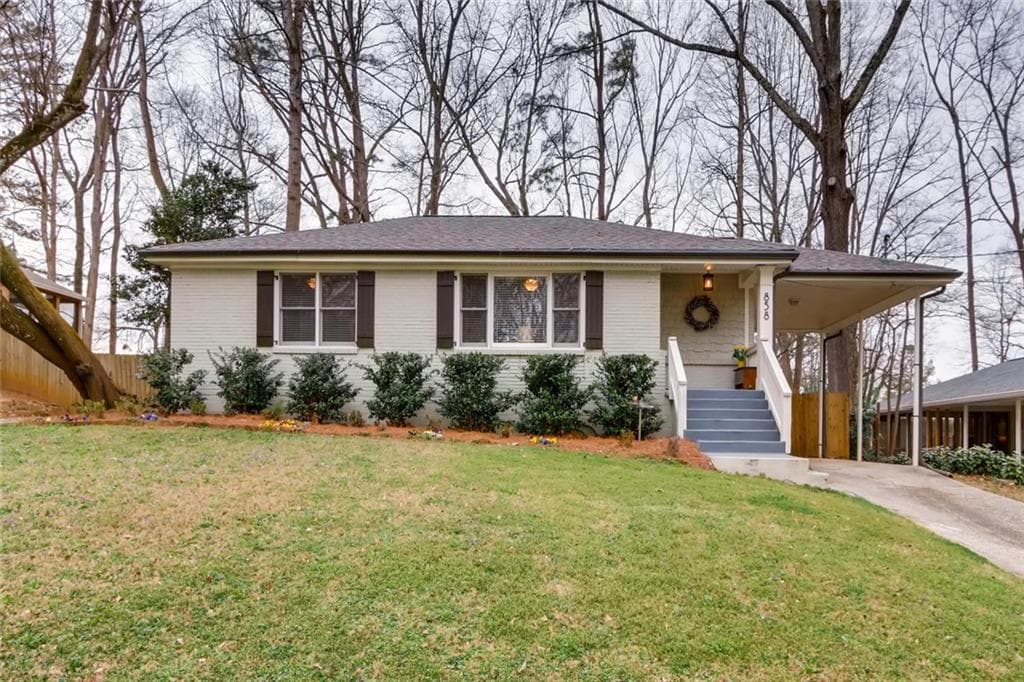 3 bedroom, 2 bathroom, 1,409 sq ft single family residence sold at 858 Willivee Drive, Decatur, GA 30033