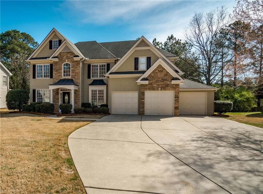 4 bedroom, 4 bathroom, 2,836 sq ft single family residence sold at 3161 Creek Trace, Powder Springs, GA 30127