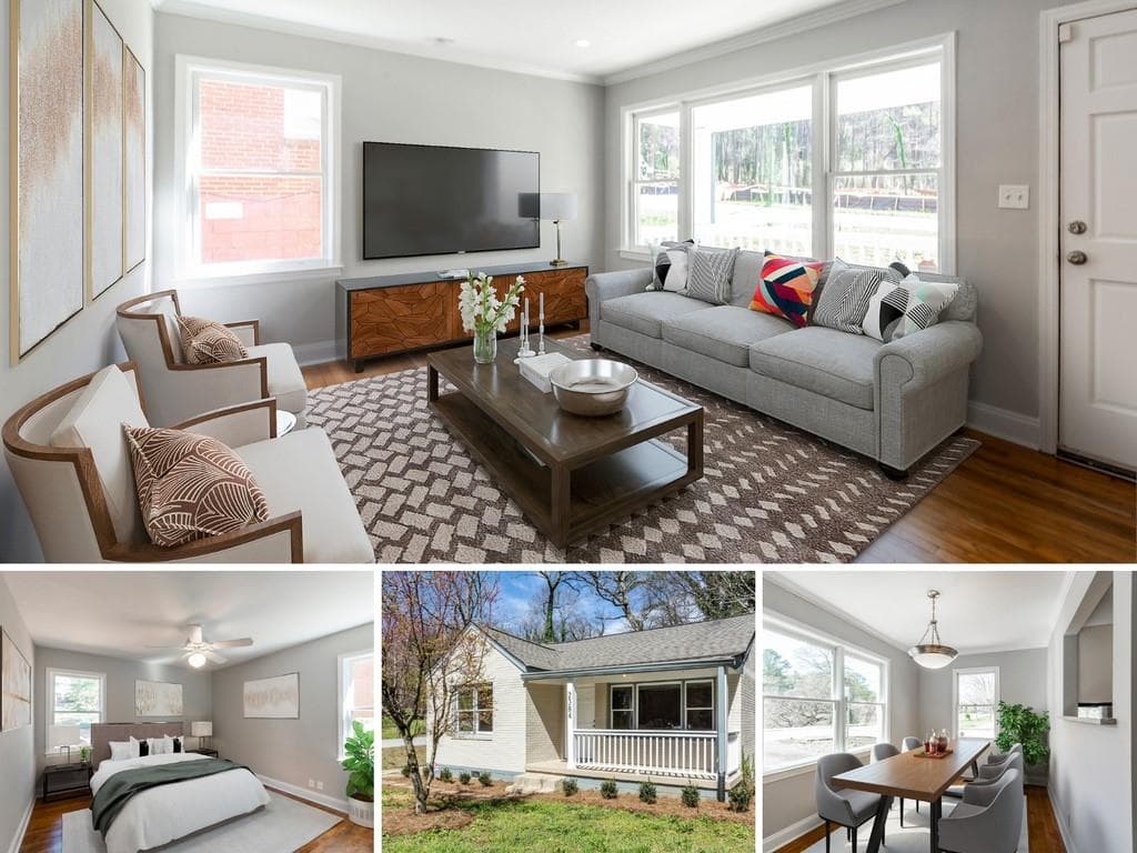 2 bedroom, 1 bathroom, 940 sq ft single family residence sold at 2384 MCAFEE Road, Decatur, GA 30032