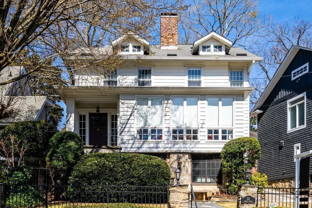 3 bedroom, 4 bathroom, 2,660 sq ft single family residence sold at 52 INMAN Circle, Atlanta, GA 30309