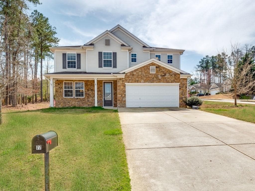 4 bedroom, 3 bathroom, 2,766 sq ft single family residence sold at 77 SILVER MAPLE Lane, Dallas, GA 30157