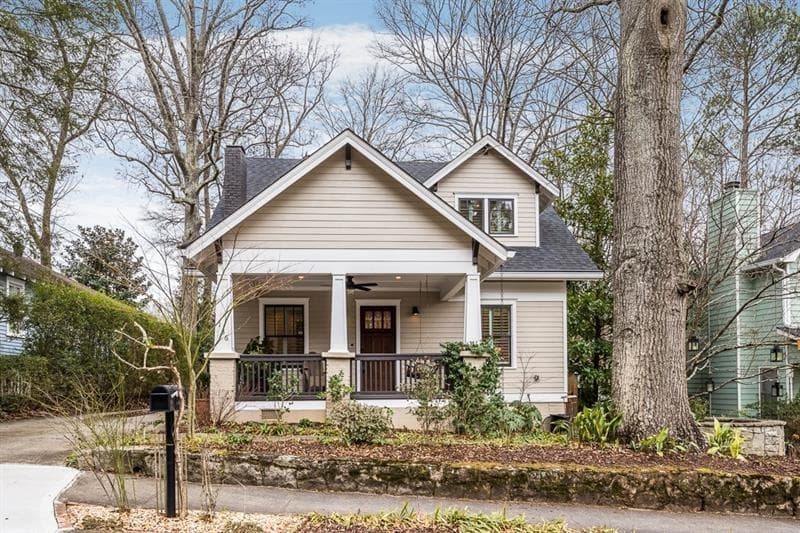 5 bedroom, 3 bathroom, 3,260 sq ft single family residence sold at 136 Emerson Avenue, Decatur, GA 30030