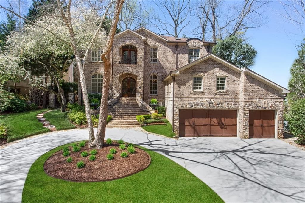 6 bedroom, 5 bathroom, 7,040 sq ft single family residence sold at 738 Wildwood Road, Atlanta, GA 30324