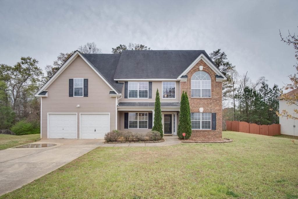 4 bedroom, 3 bathroom, 3,242 sq ft single family residence sold at 4663 Whispering Winds Place, Douglasville, GA 30135