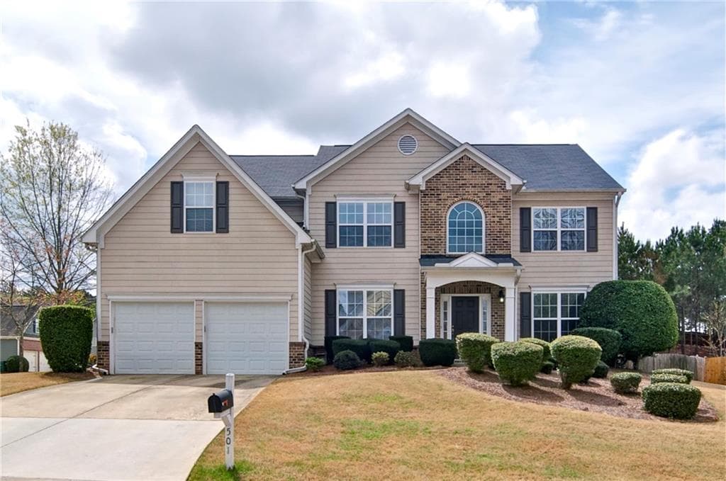 5 bedroom, 3 bathroom, 3,400 sq ft single family residence sold at 501 Andes Lane, Canton, GA 30114