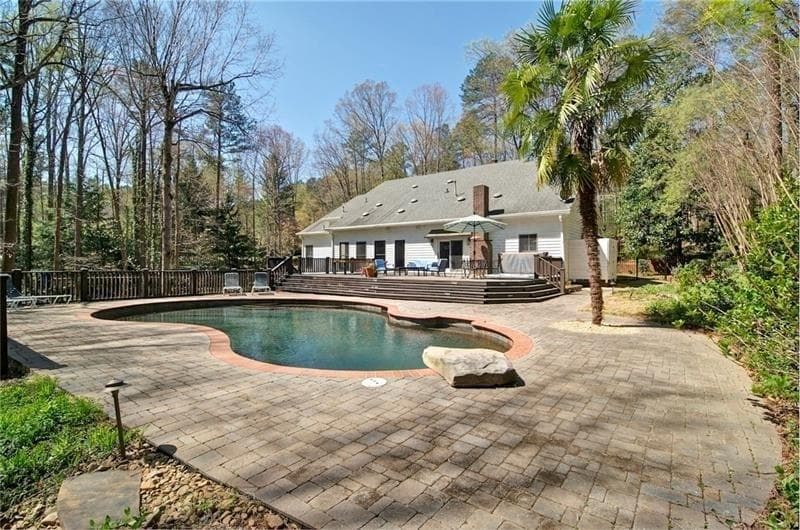 4 bedroom, 4 bathroom, 6,307 sq ft single family residence sold at 436 Hicks Farm Road, Acworth, GA 30102