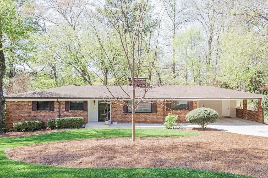 4 bedroom, 2 bathroom, 2,547 sq ft single family residence sold at 1792 Timothy Drive, Atlanta, GA 30329