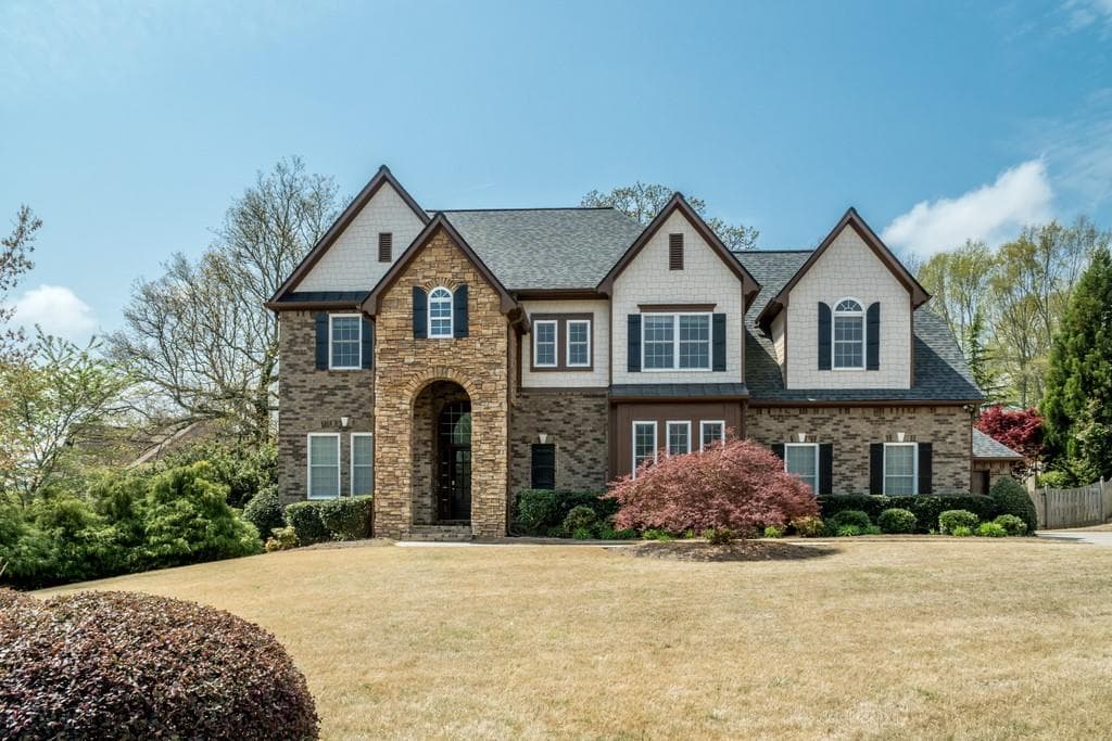 5 bedroom, 5 bathroom, 5,549 sq ft single family residence sold at 5815 Hornbeam Drive, Cumming, GA 30040