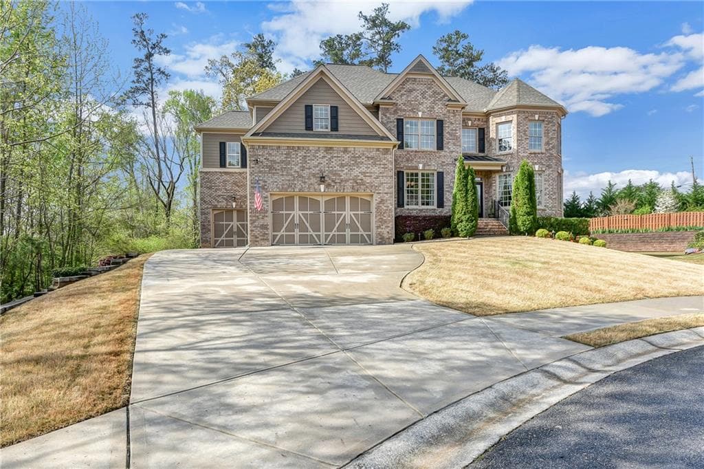 5 bedroom, 4 bathroom, 4,528 sq ft single family residence sold at 143 Three Branches Drive, Woodstock, GA 30188