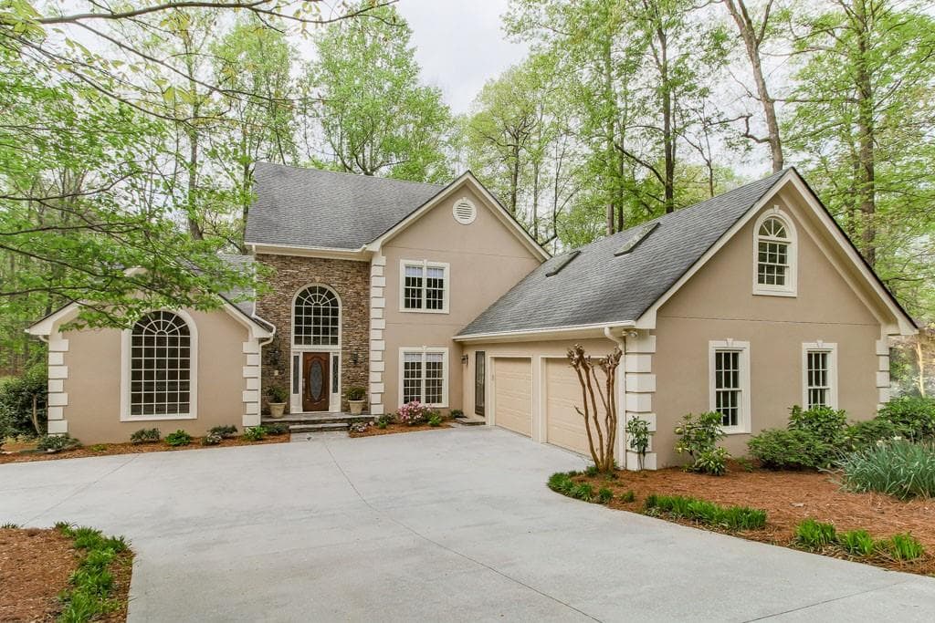 5 bedroom, 6 bathroom, 5,131 sq ft single family residence sold at 4697 Lock Ridge Court, Kennesaw, GA 30152