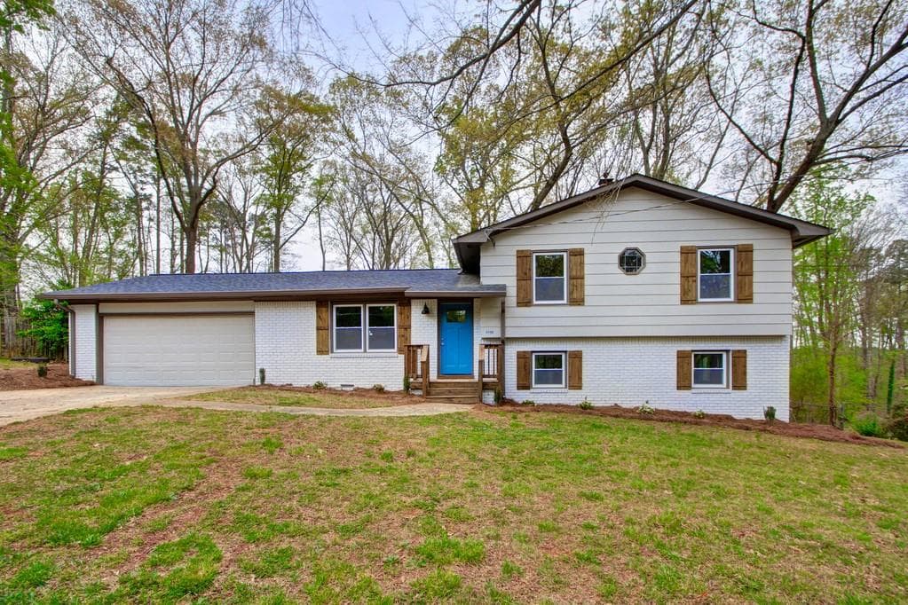 4 bedroom, 3 bathroom single family residence sold at 4198 Newcomb Road, Decatur, GA 30034
