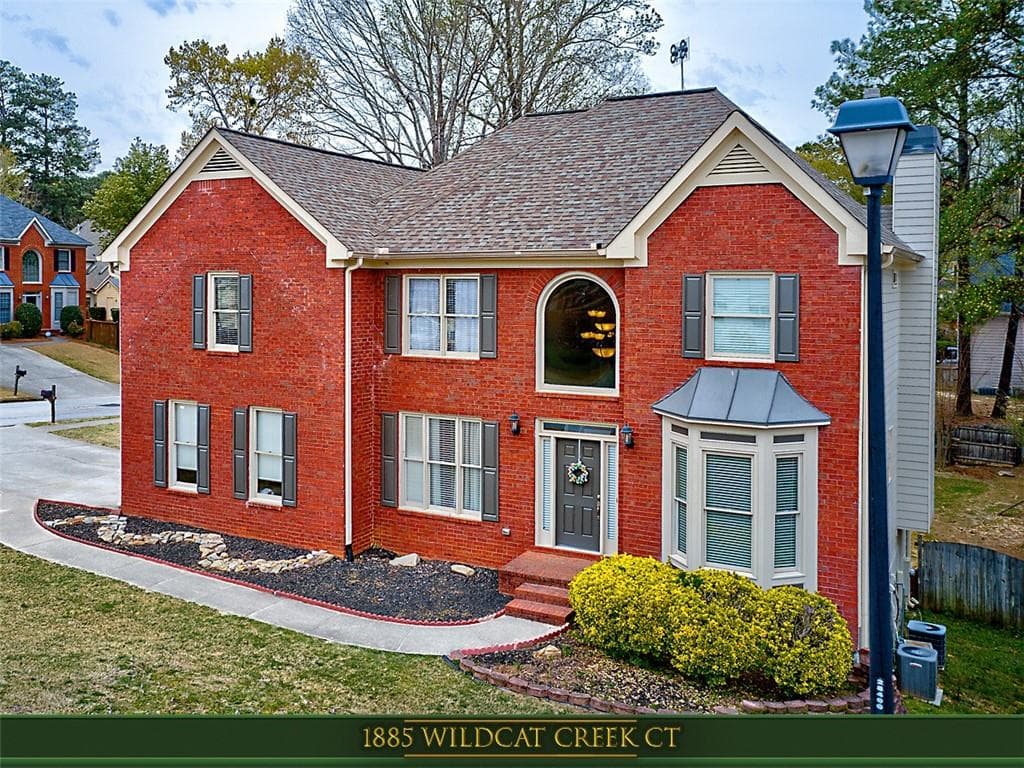 6 bedroom, 4 bathroom, 3,616 sq ft single family residence sold at 1885 Wildcat Creek Court, Lawrenceville, GA 30043