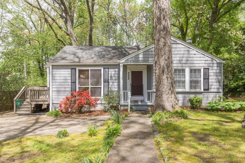 3 bedroom, 2 bathroom, 1,340 sq ft single family residence sold at 2458 Blackmon Drive, Decatur, GA 30033