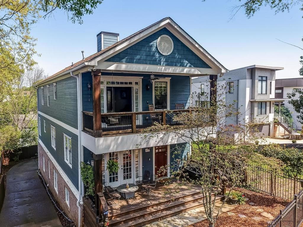 4 bedroom, 4 bathroom, 3,800 sq ft single family residence sold at 570 Morgan Street, Atlanta, GA 30308