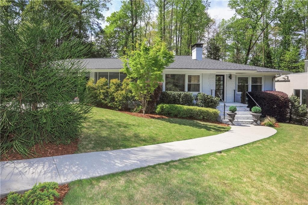 3 bedroom, 2 bathroom, 1,715 sq ft single family residence sold at 1296 Brook Forest Drive, Atlanta, GA 30324
