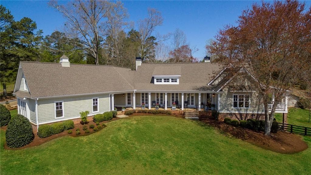 4 bedroom, 4 bathroom, 4,106 sq ft single family residence sold at 1853 Liberty Grove Road, Alpharetta, GA 30004