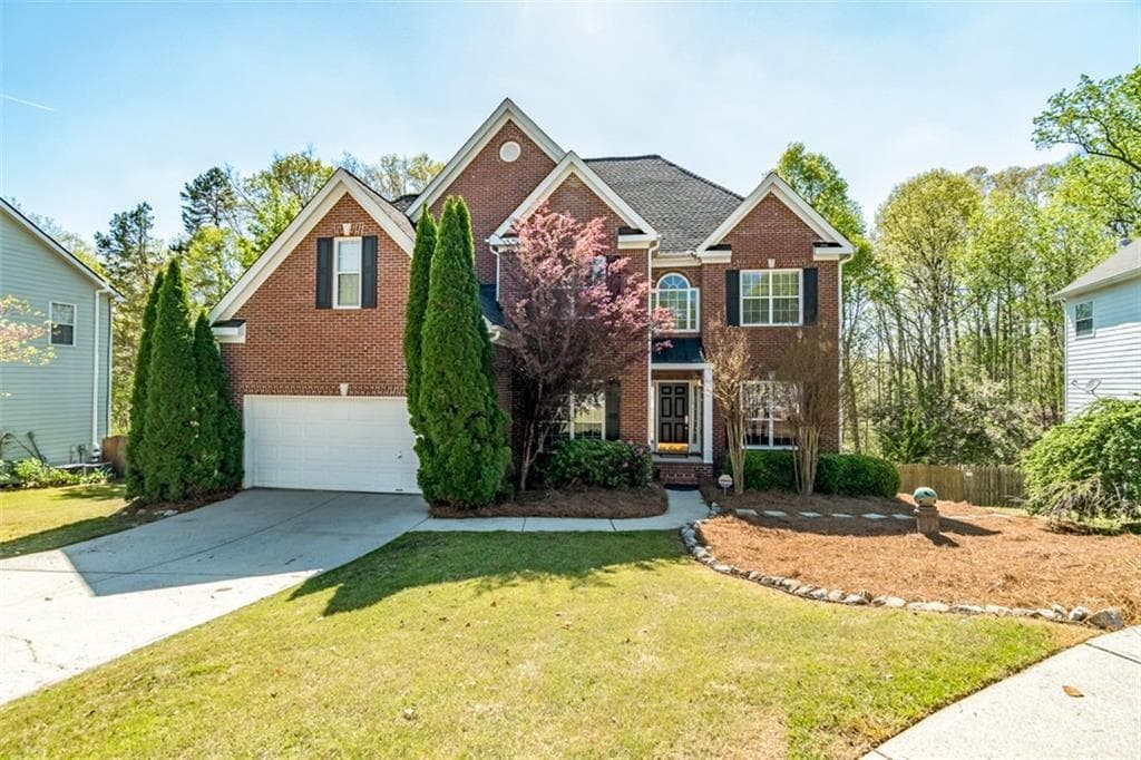 4 bedroom, 4 bathroom, 4,144 sq ft single family residence sold at 3636 Castle View Court, Suwanee, GA 30024