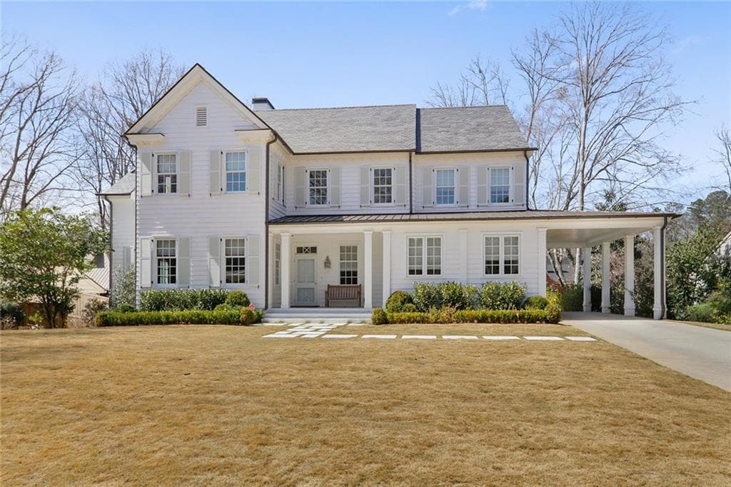 5 bedroom, 9 bathroom, 7,271 sq ft single family residence sold at 3190 Marne Drive, Atlanta, GA 30305