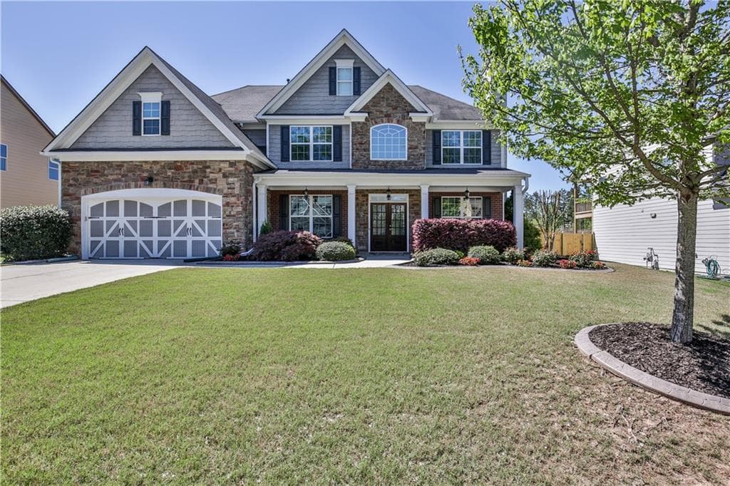 5 bedroom, 4 bathroom, 3,897 sq ft single family residence sold at 125 Lakestone Parkway, Woodstock, GA 30188