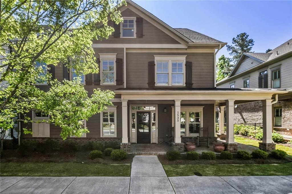 5 bedroom, 5 bathroom, 3,986 sq ft townhouse sold at 1535 Parkside Drive, Milton, GA 30004