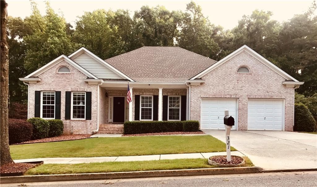 5 bedroom, 4 bathroom single family residence sold at 321 Windsong Way, Woodstock, GA 30188