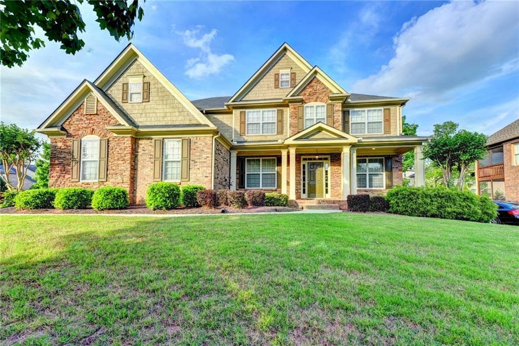 6 bedroom, 5 bathroom, 4,622 sq ft single family residence sold at 4410 Wembly Place, Cumming, GA 30041