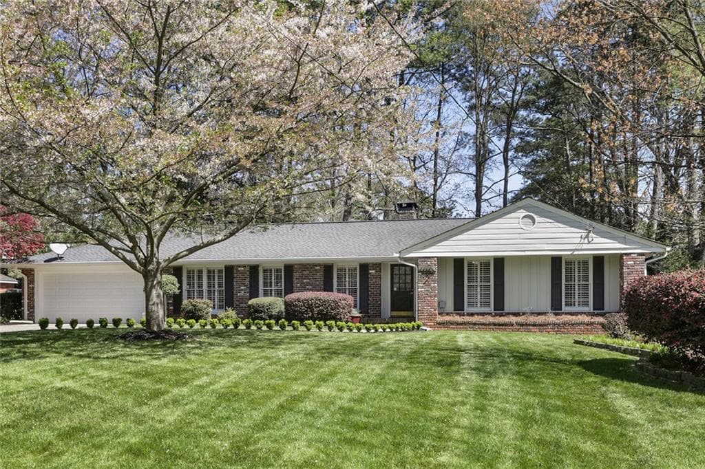 3 bedroom, 3 bathroom, 2,031 sq ft single family residence sold at 5805 Greenbrier Road, Atlanta, GA 30328