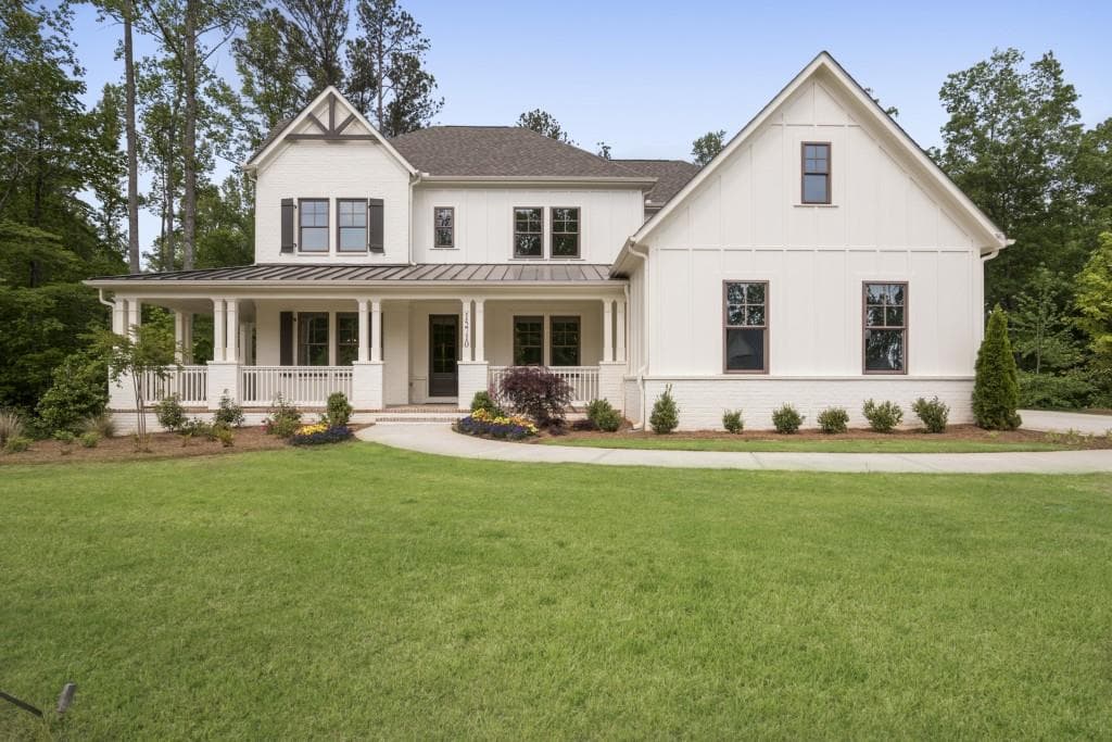 5 bedroom, 4 bathroom single family residence sold at 15710 Burdette Court, Milton, GA 30004