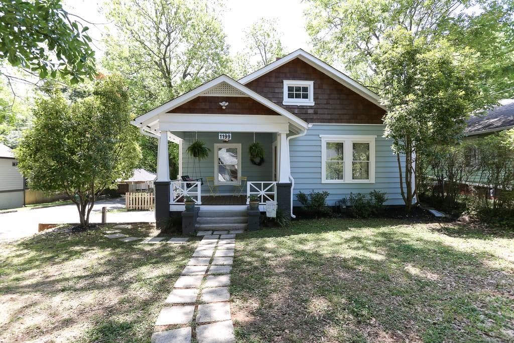 2 bedroom, 2 bathroom, 1,132 sq ft single family residence sold at 1199 Merlin Avenue, Atlanta, GA 30317