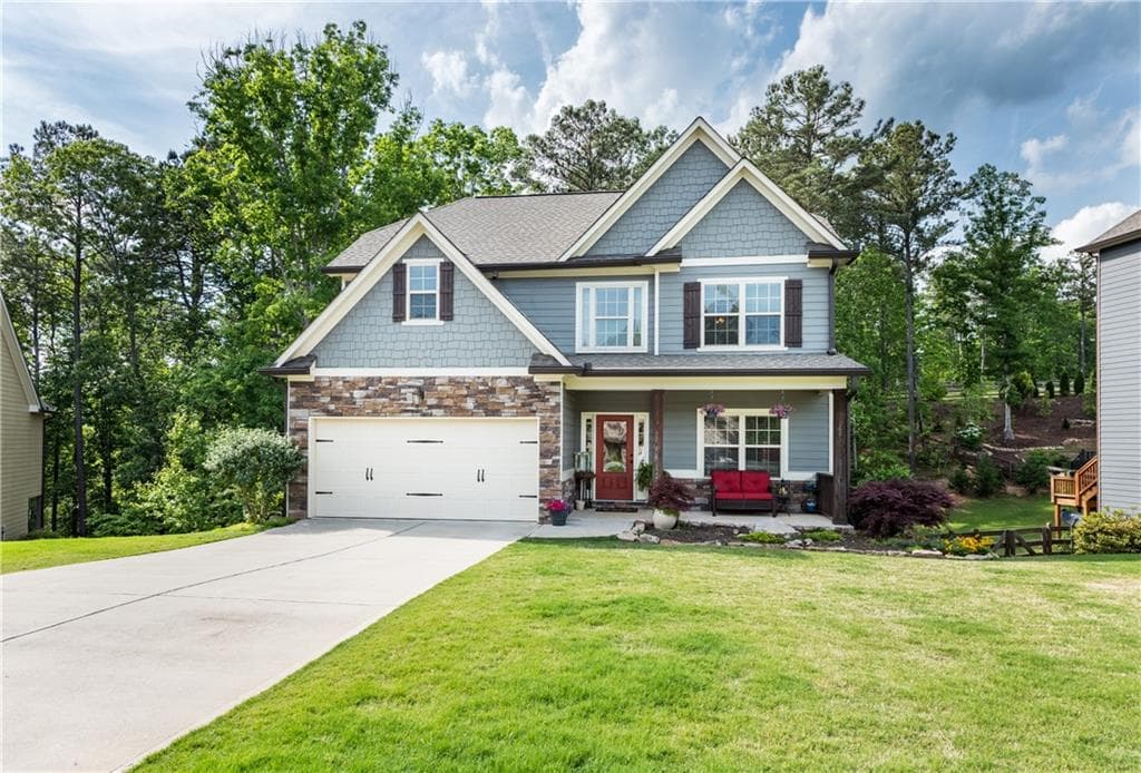 4 bedroom, 3 bathroom, 2,422 sq ft single family residence sold at 1136 Blankets Creek Drive, Canton, GA 30114