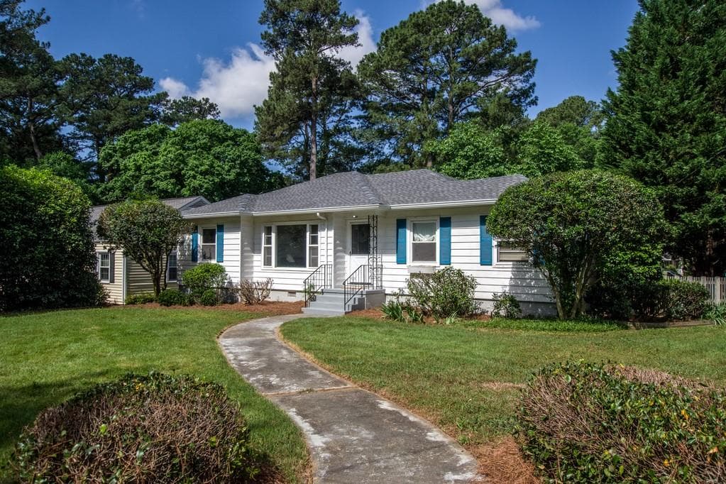 4 bedroom, 3 bathroom, 1,346 sq ft single family residence sold at 1111 LINDRIDGE Drive, Atlanta, GA 30324